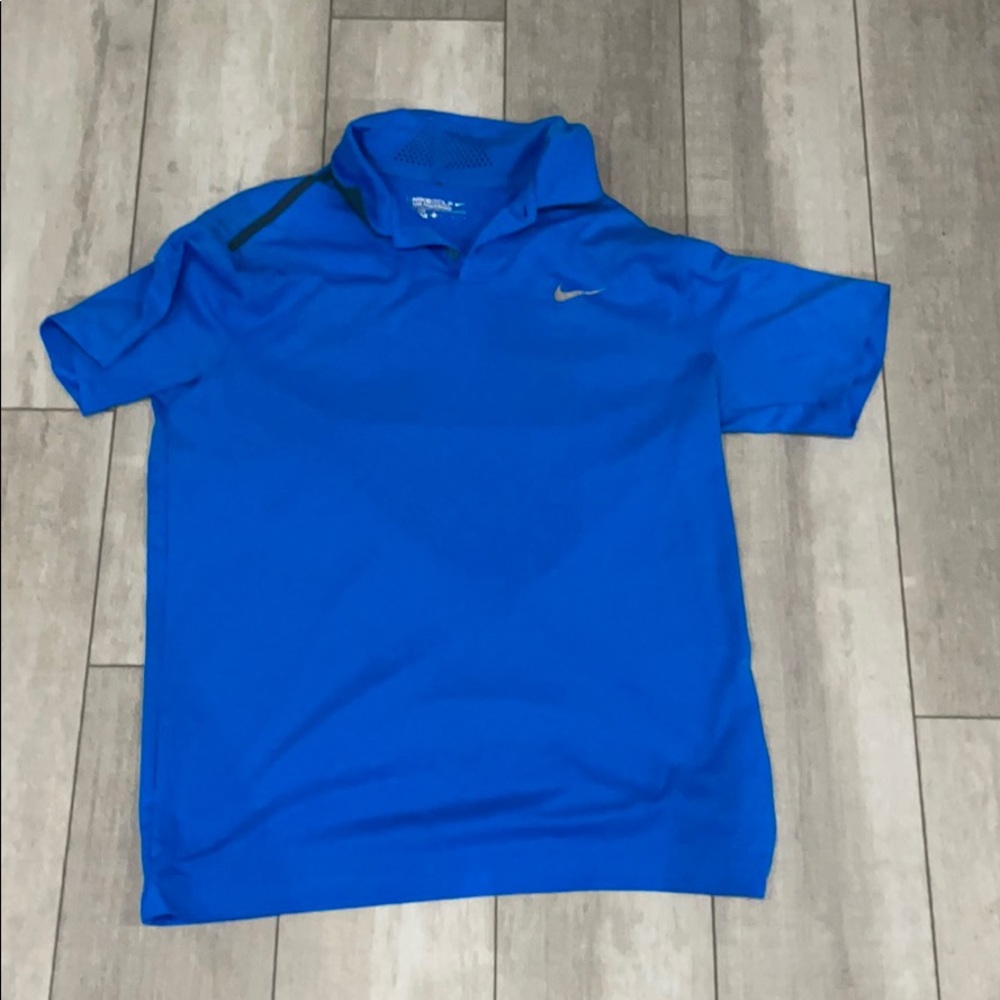 Royal Blue Nike Golf Polo